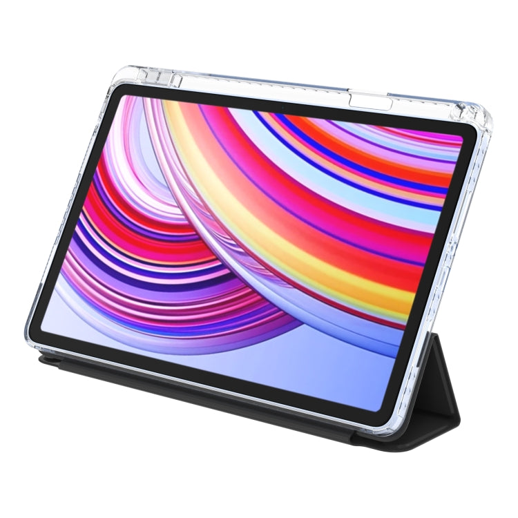 For Xiaomi Redmi Pad Pro 12.1 Clear Acrylic Deformation Leather Tablet Case