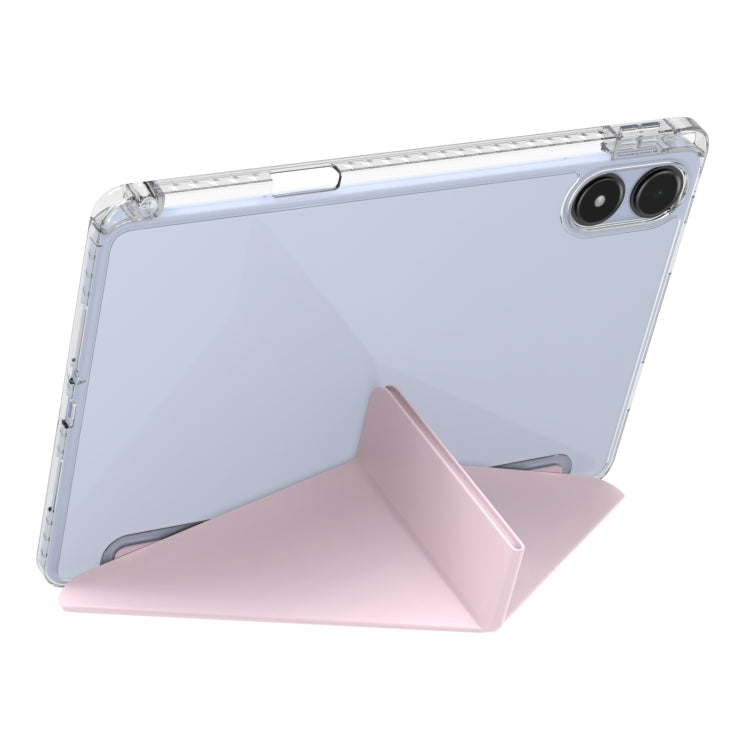 For Xiaomi Redmi Pad Pro 12.1 Clear Acrylic Deformation Leather Tablet Case