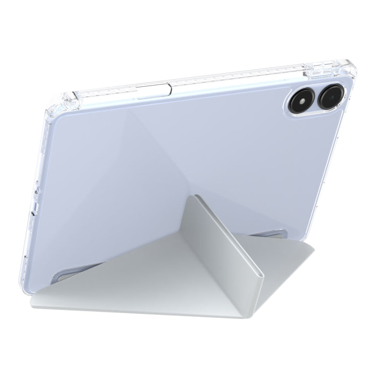 For Xiaomi Redmi Pad Pro 12.1 Clear Acrylic Deformation Leather Tablet Case