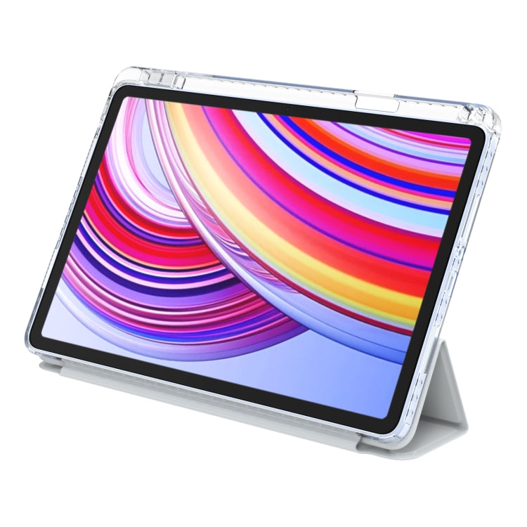 For Xiaomi Redmi Pad Pro 12.1 Clear Acrylic Deformation Leather Tablet Case