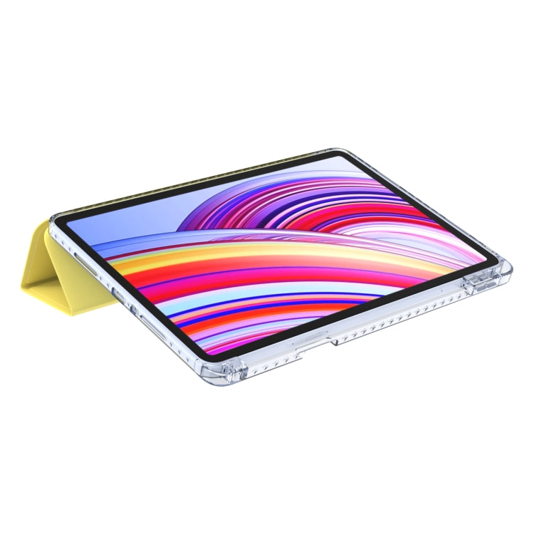 For Xiaomi Redmi Pad Pro 12.1 Clear Acrylic Deformation Leather Tablet Case