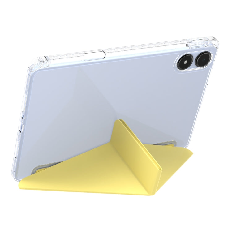 For Xiaomi Redmi Pad Pro 12.1 Clear Acrylic Deformation Leather Tablet Case