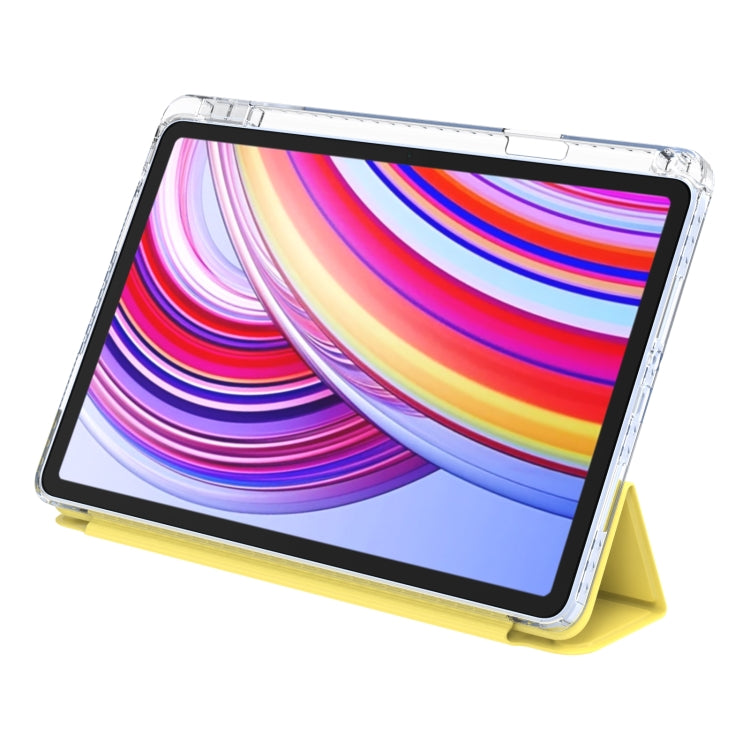 For Xiaomi Redmi Pad Pro 12.1 Clear Acrylic Deformation Leather Tablet Case