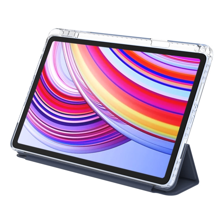 For Xiaomi Redmi Pad Pro 12.1 Clear Acrylic Deformation Leather Tablet Case
