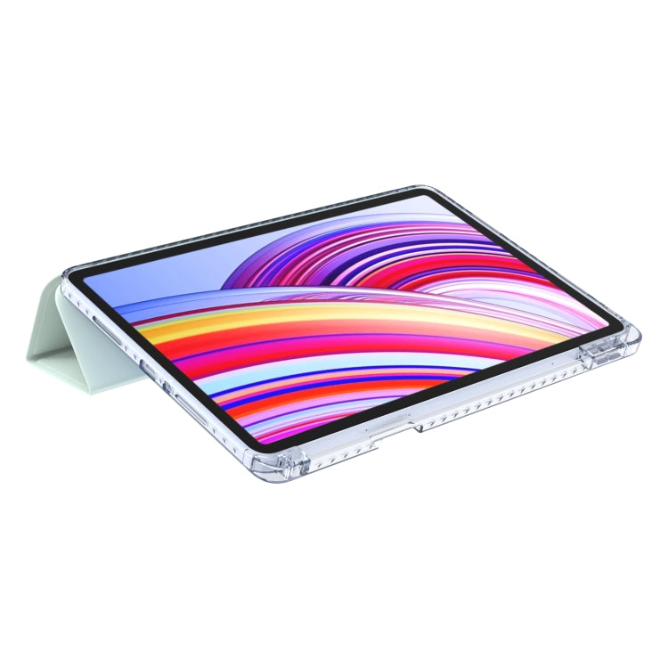 For Xiaomi Redmi Pad Pro 12.1 Clear Acrylic Deformation Leather Tablet Case
