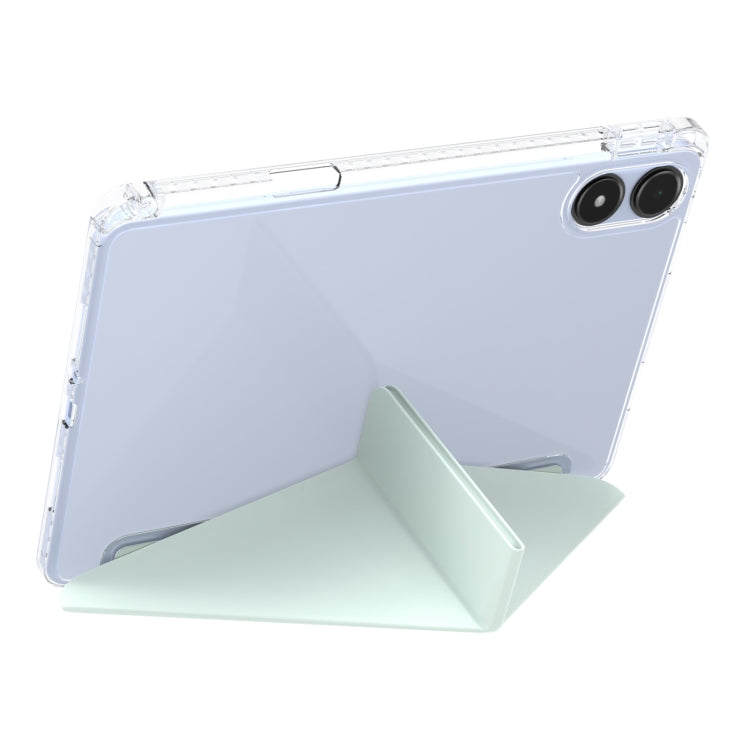 For Xiaomi Redmi Pad Pro 12.1 Clear Acrylic Deformation Leather Tablet Case