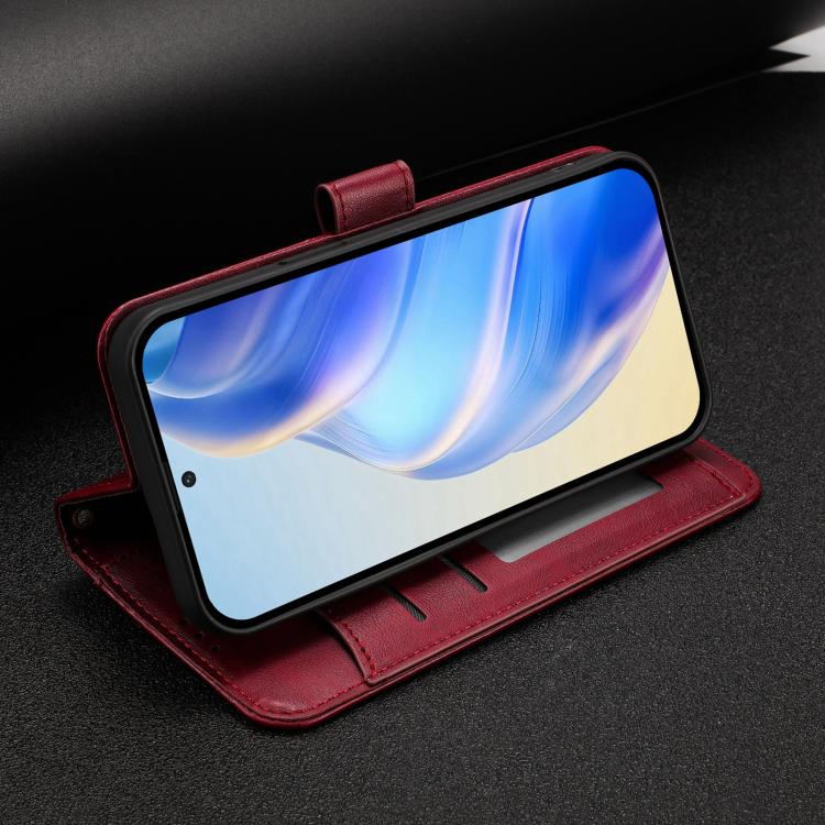 For Galaxy S26 Edge 5G Multi-Card Slots Zipper Wallet Leather Phone Case