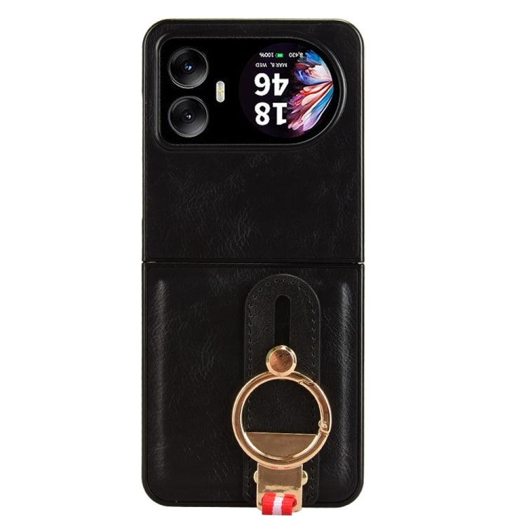 For Blackview Hero 10 Wristband Leather Back Phone Case