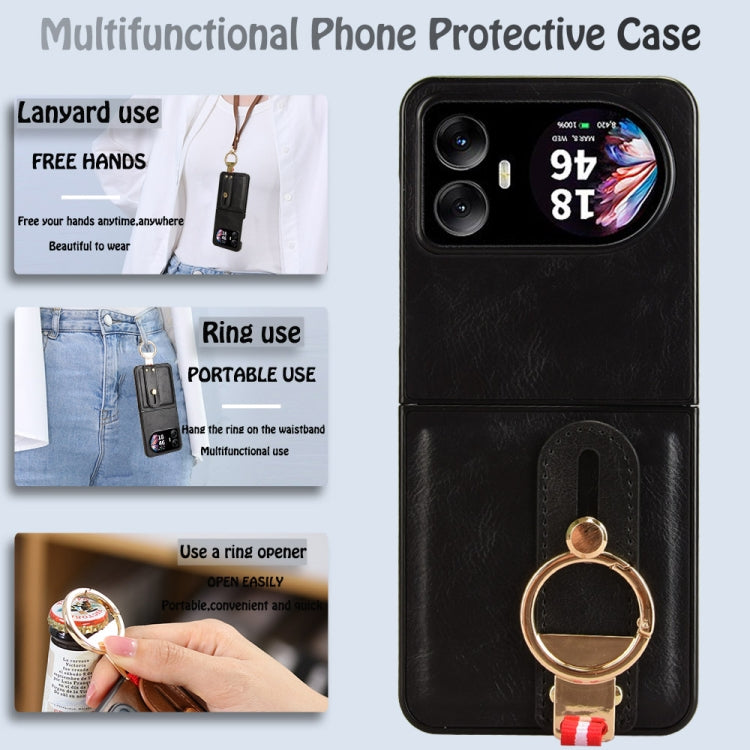 For Blackview Hero 10 Wristband Leather Back Phone Case