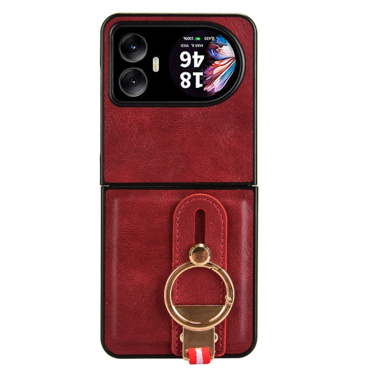 For Blackview Hero 10 Wristband Leather Back Phone Case