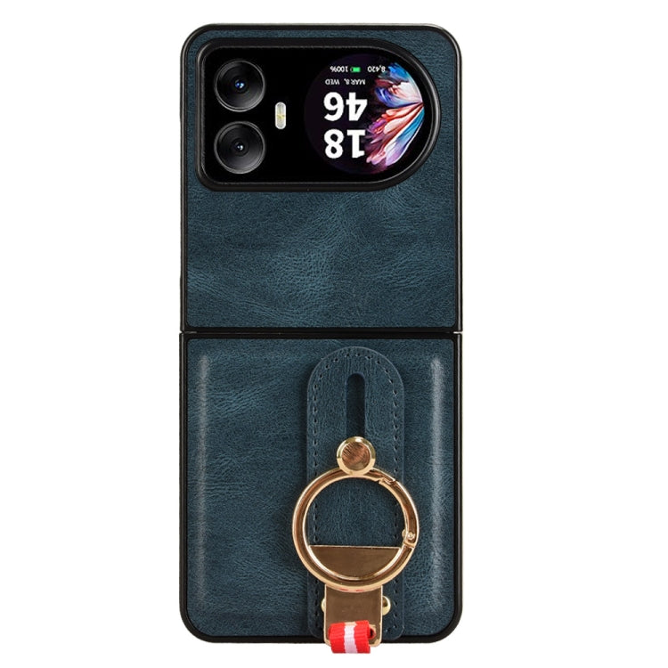 For Blackview Hero 10 Wristband Leather Back Phone Case