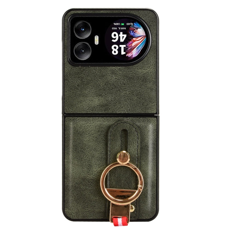 For Blackview Hero 10 Wristband Leather Back Phone Case