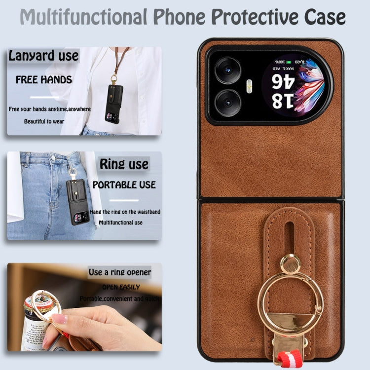 For Blackview Hero 10 Wristband Leather Back Phone Case