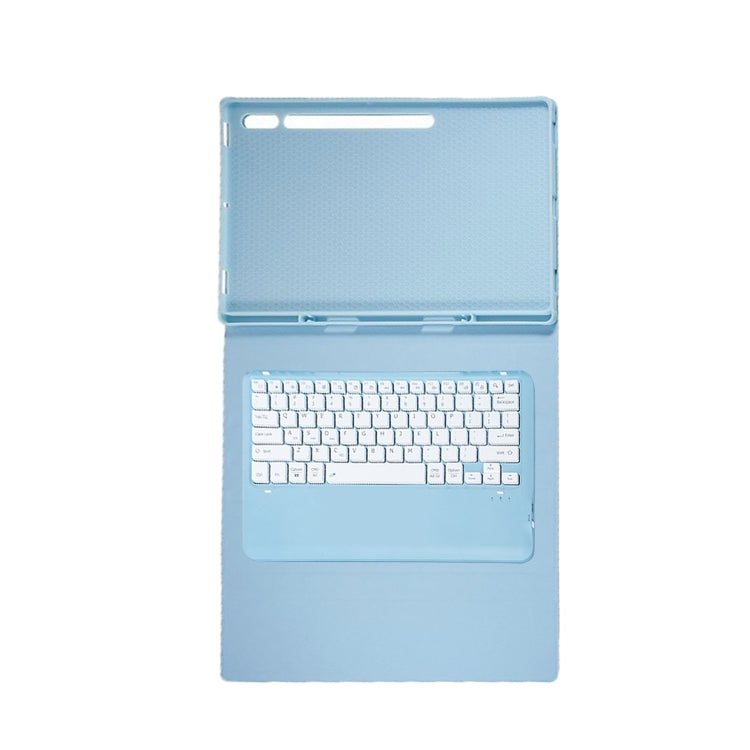 For Samsung Galaxy Tab S10 Ultra A910B Pen Slot Detachable Bluetooth Keyboard Leather Tablet Case