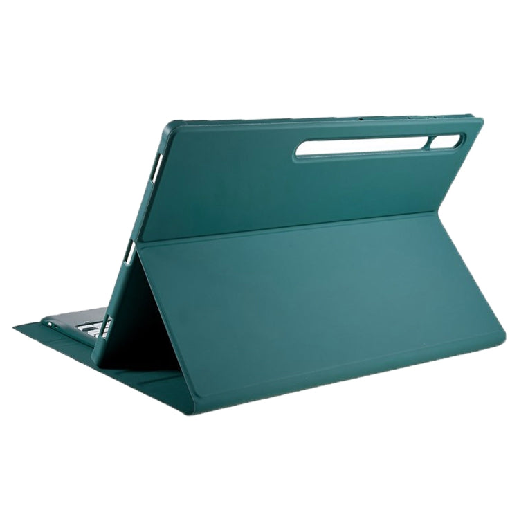 For Samsung Galaxy Tab S10 Ultra A910B-A Touch Pad Detachable Bluetooth Keyboard Leather Tablet Case