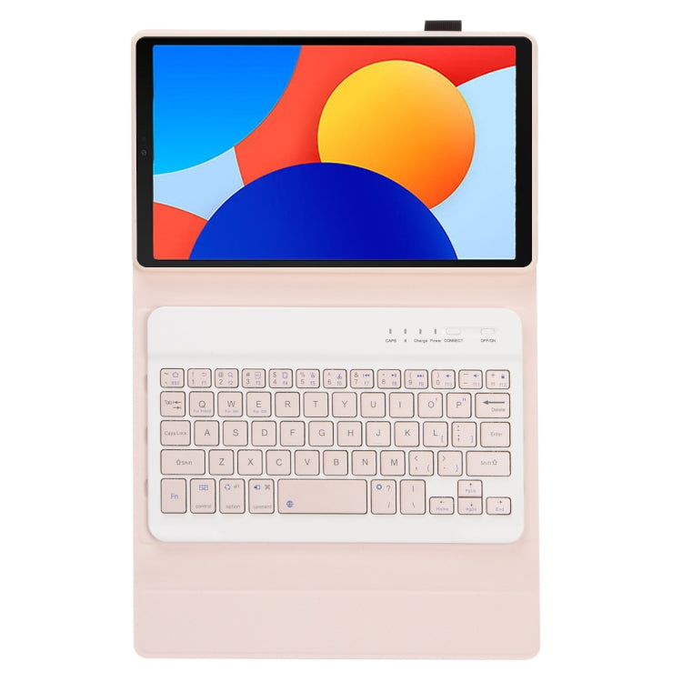 For Redmi Pad SE 8.7 A0N12 TPU Ultra-thin Detachable Bluetooth Keyboard Tablet Leather Case