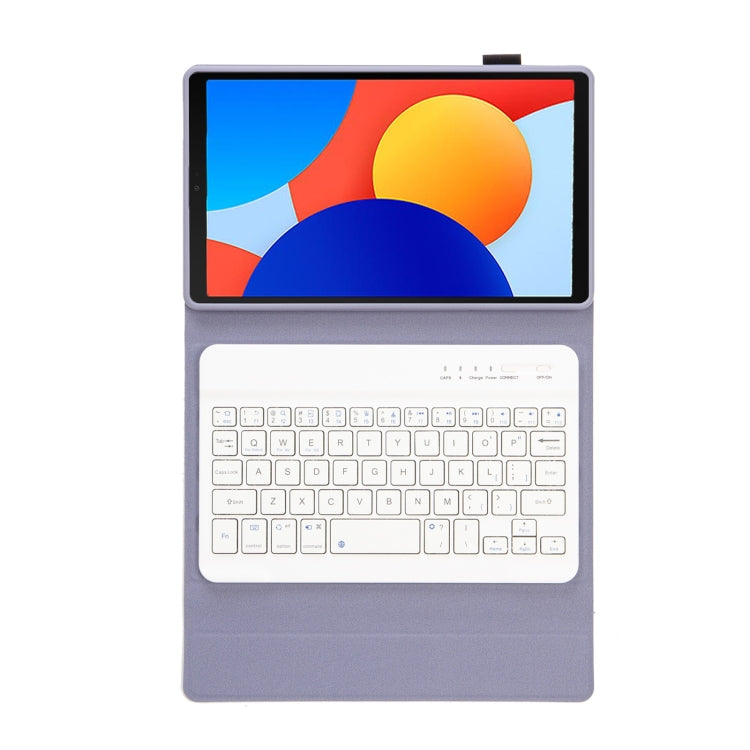 For Redmi Pad SE 8.7 A0N12 TPU Ultra-thin Detachable Bluetooth Keyboard Tablet Leather Case
