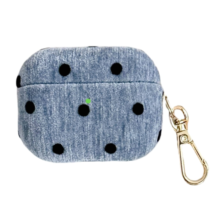 For AirPods Pro 2 Velvet Cloth + PC Headset Shockproof Case