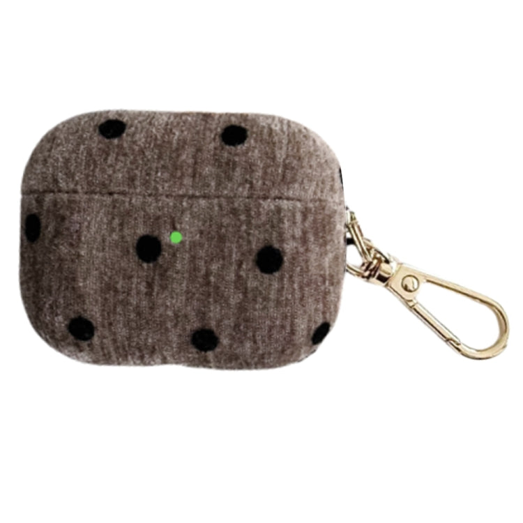 For AirPods Pro Velvet Cloth + PC Headset Shockproof Case