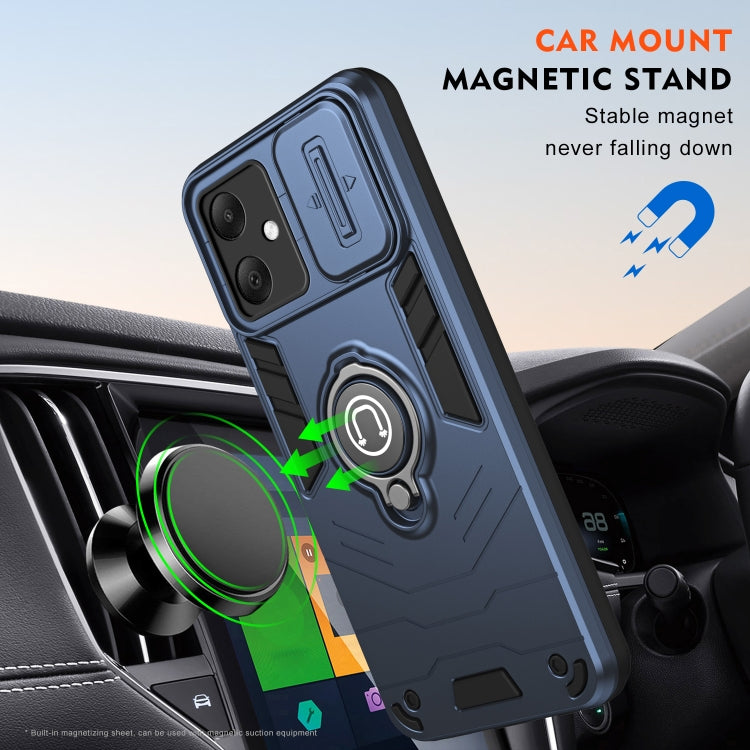 For Samsung Galaxy A06 Camshield Ring Holder Phone Case