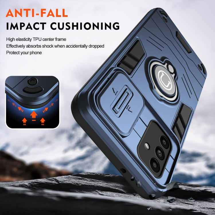 For Samsung Galaxy A16 5G Camshield Ring Holder Phone Case