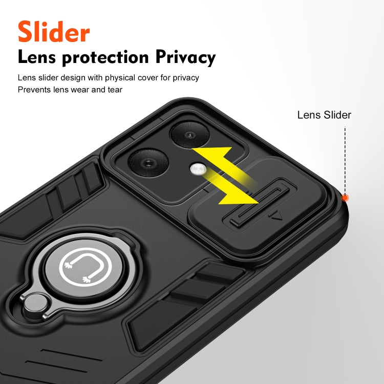 For Samsung Galaxy A16 5G Camshield Ring Holder Phone Case