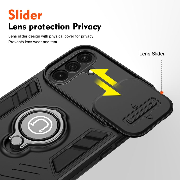 For Samsung Galaxy A56 Camshield Ring Holder Phone Case