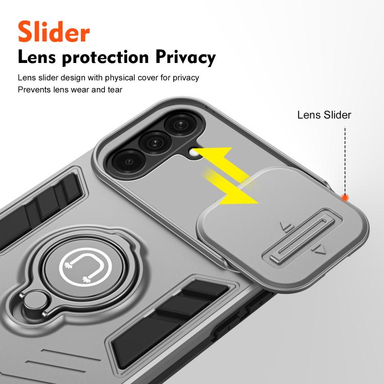For Samsung Galaxy A26 5G Camshield Ring Holder Phone Case