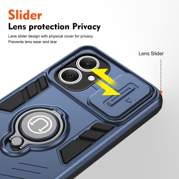 For Samsung Galaxy A06 5G Camshield Ring Holder Phone Case