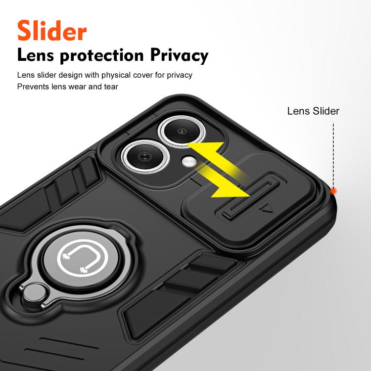 For Samsung Galaxy A06 5G Camshield Ring Holder Phone Case