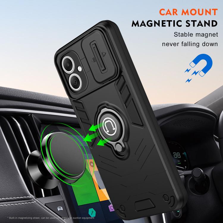 For Samsung Galaxy A06 5G Camshield Ring Holder Phone Case