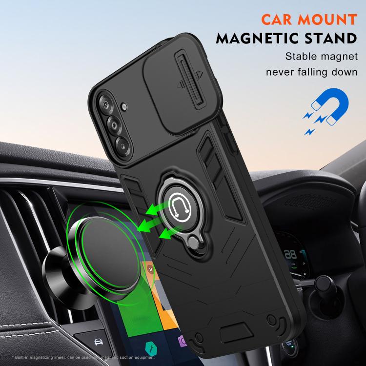 For Samsung Galaxy A17 5G Camshield Ring Holder Phone Case