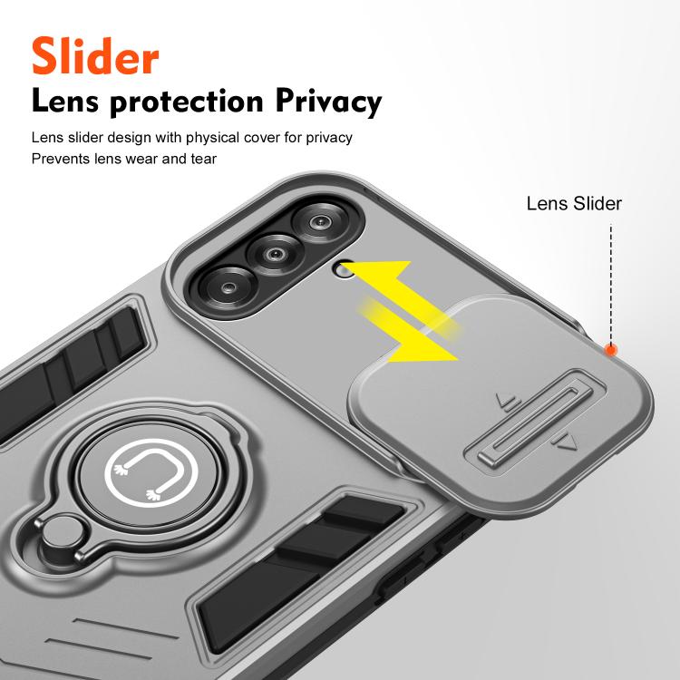 For Samsung Galaxy A17 5G Camshield Ring Holder Phone Case
