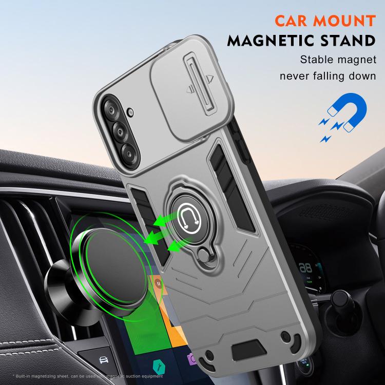 For Samsung Galaxy A17 5G Camshield Ring Holder Phone Case