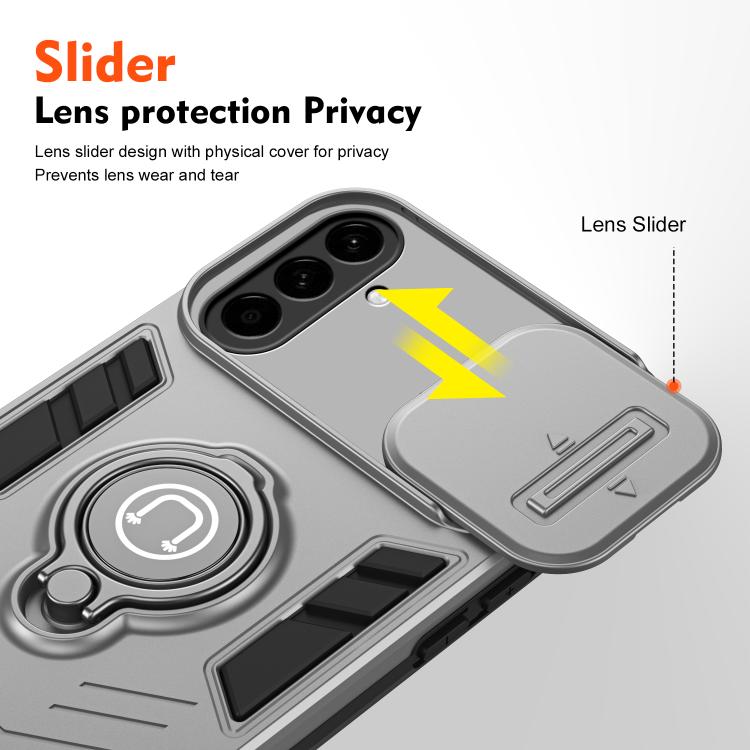 For Samsung Galaxy A57 5G Camshield Ring Holder Phone Case