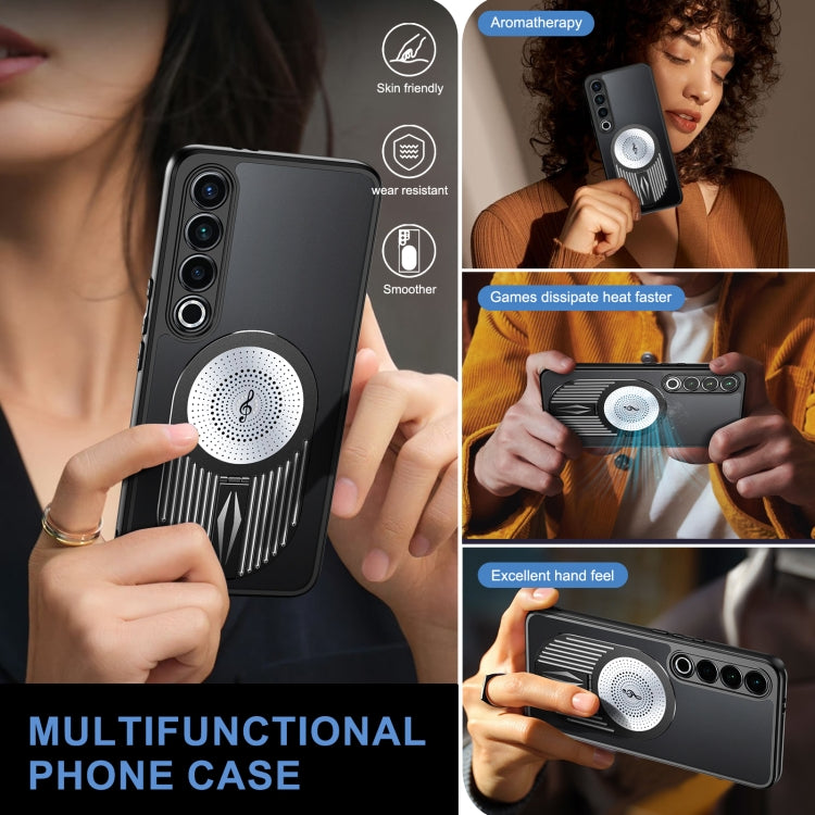 For Meizu 20 Pro Heat Dissipation Aromatherapy MagSafe Holder Phone Case