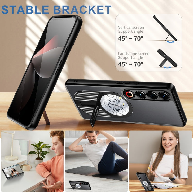For Meizu 21 Pro Heat Dissipation Aromatherapy MagSafe Holder Phone Case