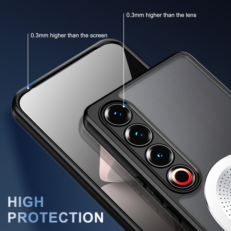 For Meizu 21 Pro Heat Dissipation Aromatherapy MagSafe Holder Phone Case