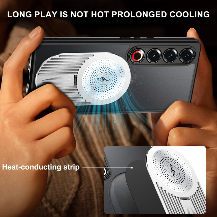 For Meizu 21 Pro Heat Dissipation Aromatherapy MagSafe Holder Phone Case