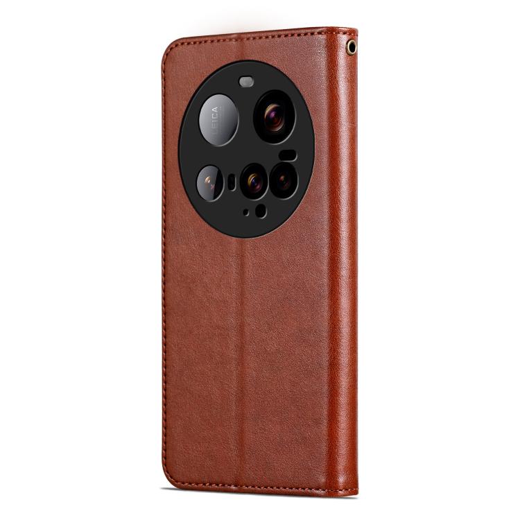 For Xiaomi 15 Ultra AZNS Sheepskin Texture Flip Leather Phone Case