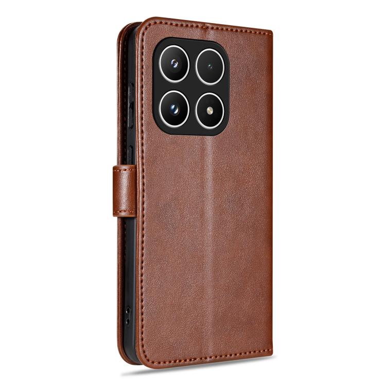 For Xiaomi 17 AZNS Sheepskin Texture Flip Leather Phone Case