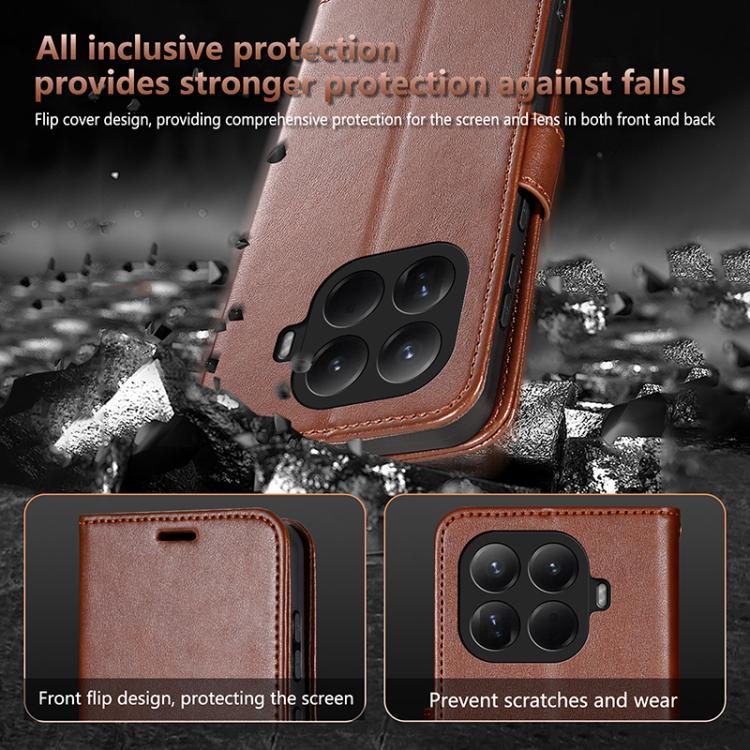 For Xiaomi 15T Pro 5G AZNS Sheepskin Texture Flip Leather Phone Case
