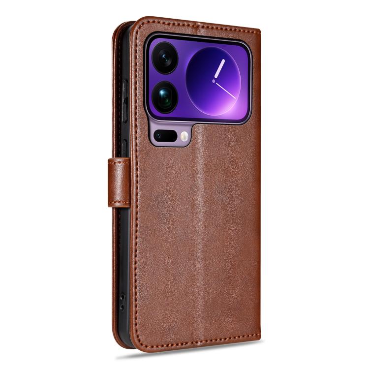 For Xiaomi 17 Pro AZNS Sheepskin Texture Flip Leather Phone Case