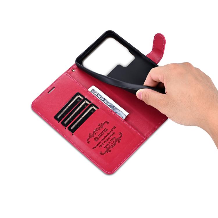 For Xiaomi 17 Pro AZNS Sheepskin Texture Flip Leather Phone Case