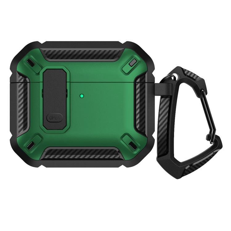 For AirPods 4 Shield Shockproof Earphone Protective Case with Hook