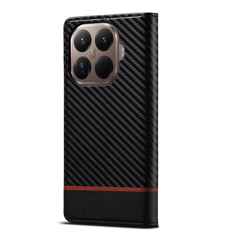 For Xiaomi 15T Pro 5G LC.IMEEKE Carbon Fiber Texture Flip Leather Phone Case