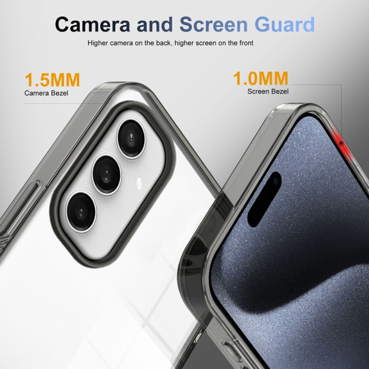 For Samsung Galaxy S24 FE 5G Anti-slip Clear Acrylic Hybrid TPU Phone Case