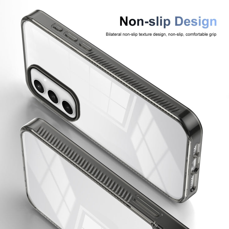 For Samsung Galaxy S24 FE 5G Anti-slip Clear Acrylic Hybrid TPU Phone Case