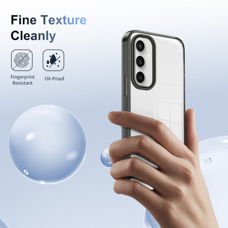 For Samsung Galaxy S24 FE 5G Anti-slip Clear Acrylic Hybrid TPU Phone Case