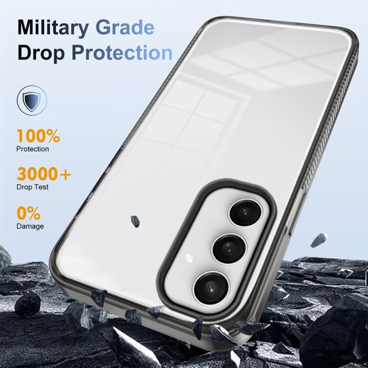 For Samsung Galaxy S24 FE 5G Anti-slip Clear Acrylic Hybrid TPU Phone Case